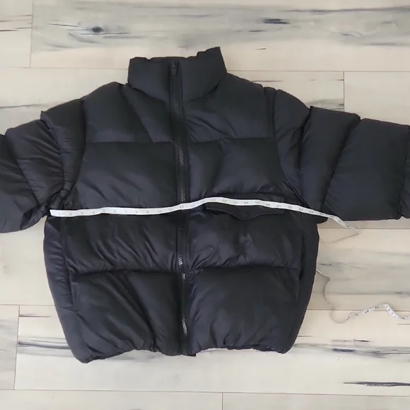 Zara Black Quilted Jacket - Picture 7 of 10